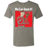 T-Shirts Venetian Grey / S We Can Slash It! Men's Triblend T-Shirt