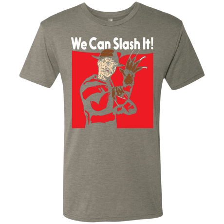 T-Shirts Venetian Grey / S We Can Slash It! Men's Triblend T-Shirt