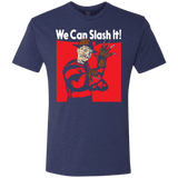 T-Shirts Vintage Navy / S We Can Slash It! Men's Triblend T-Shirt
