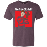 T-Shirts Vintage Purple / S We Can Slash It! Men's Triblend T-Shirt