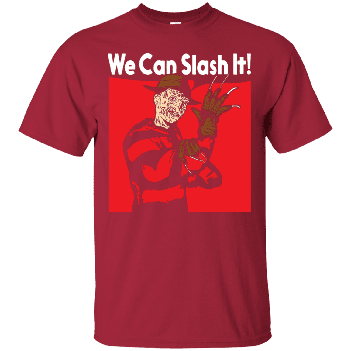 T-Shirts Cardinal / S We Can Slash It! T-Shirt