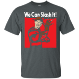 T-Shirts Dark Heather / S We Can Slash It! T-Shirt