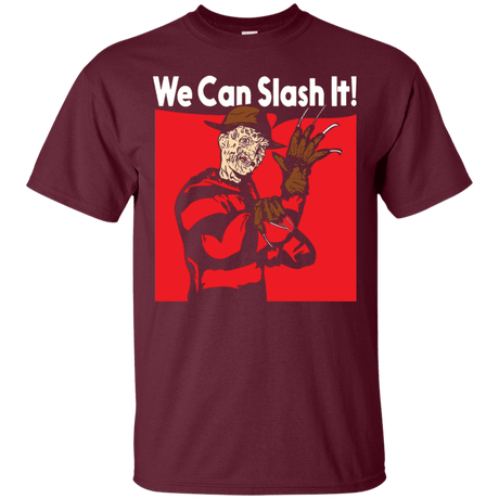 T-Shirts Maroon / S We Can Slash It! T-Shirt