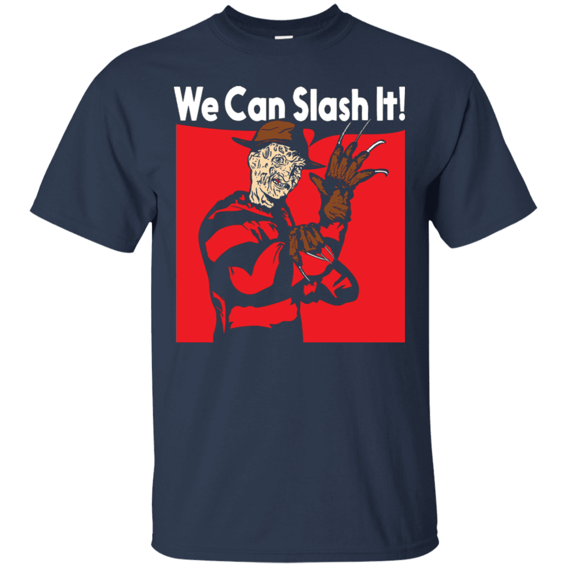 T-Shirts Navy / S We Can Slash It! T-Shirt