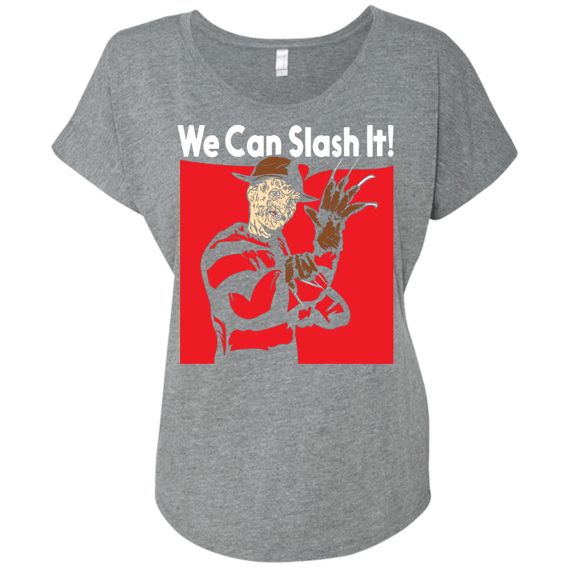 T-Shirts Premium Heather / X-Small We Can Slash It! Triblend Dolman Sleeve