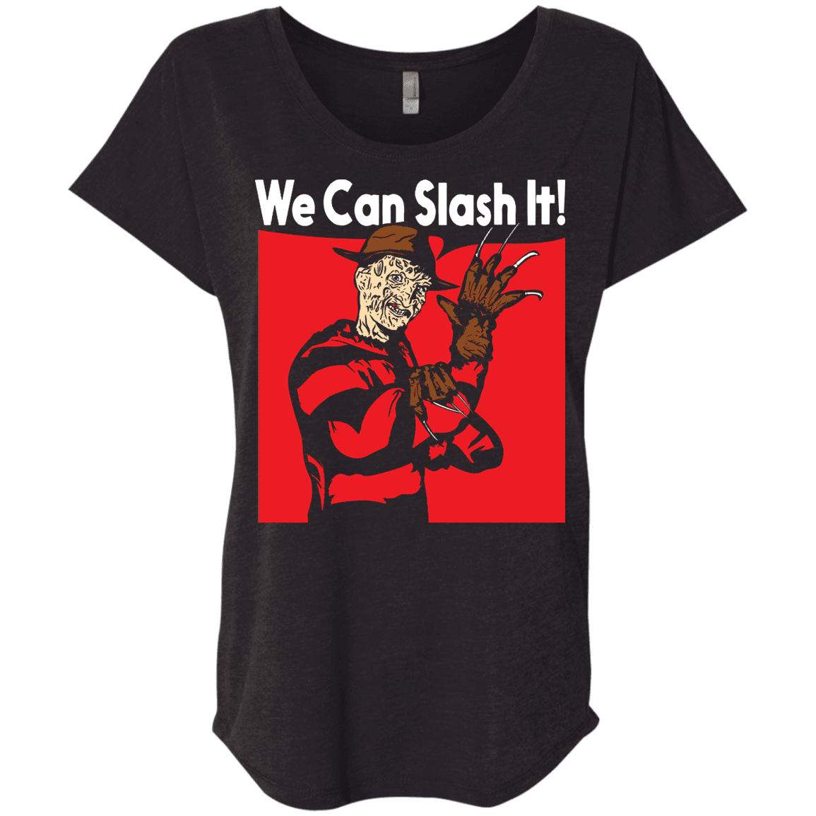 T-Shirts Vintage Black / X-Small We Can Slash It! Triblend Dolman Sleeve