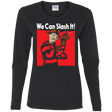 T-Shirts Black / S We Can Slash It! Women's Long Sleeve T-Shirt