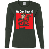 T-Shirts Forest / S We Can Slash It! Women's Long Sleeve T-Shirt