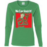 T-Shirts Irish Green / S We Can Slash It! Women's Long Sleeve T-Shirt