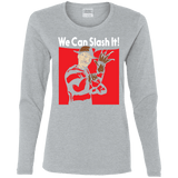 T-Shirts Sport Grey / S We Can Slash It! Women's Long Sleeve T-Shirt