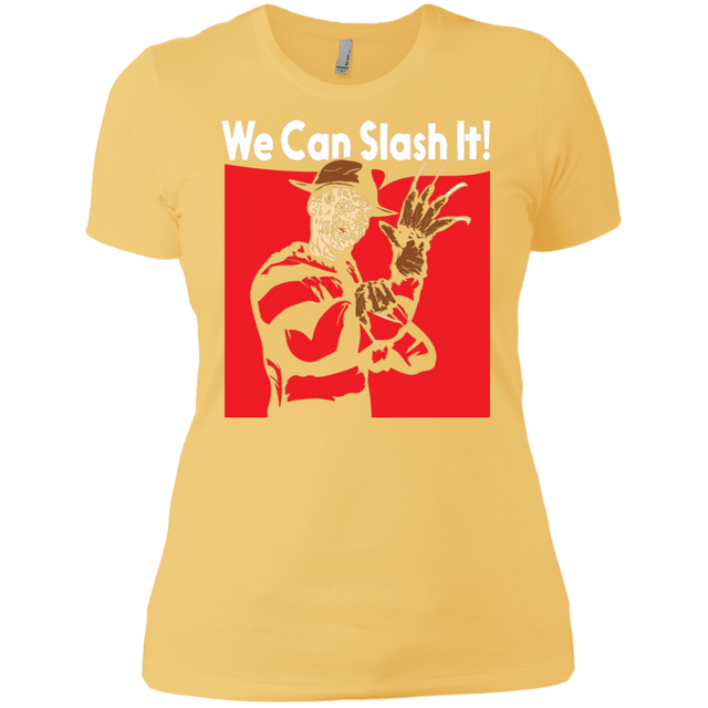 T-Shirts Banana Cream/ / X-Small We Can Slash It! Women's Premium T-Shirt