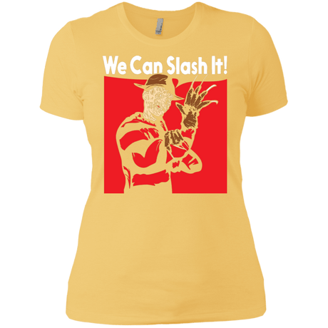 T-Shirts Banana Cream/ / X-Small We Can Slash It! Women's Premium T-Shirt