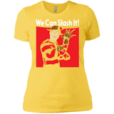 T-Shirts Vibrant Yellow / X-Small We Can Slash It! Women's Premium T-Shirt