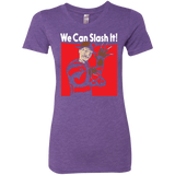 T-Shirts Purple Rush / S We Can Slash It! Women's Triblend T-Shirt