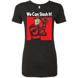 T-Shirts Vintage Black / S We Can Slash It! Women's Triblend T-Shirt