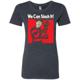 T-Shirts Vintage Navy / S We Can Slash It! Women's Triblend T-Shirt