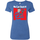 T-Shirts Vintage Royal / S We Can Slash It! Women's Triblend T-Shirt
