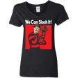 T-Shirts Black / S We Can Slash It! Women's V-Neck T-Shirt