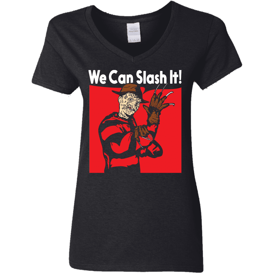 T-Shirts Black / S We Can Slash It! Women's V-Neck T-Shirt