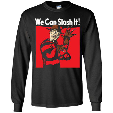 T-Shirts Black / YS We Can Slash It! Youth Long Sleeve T-Shirt