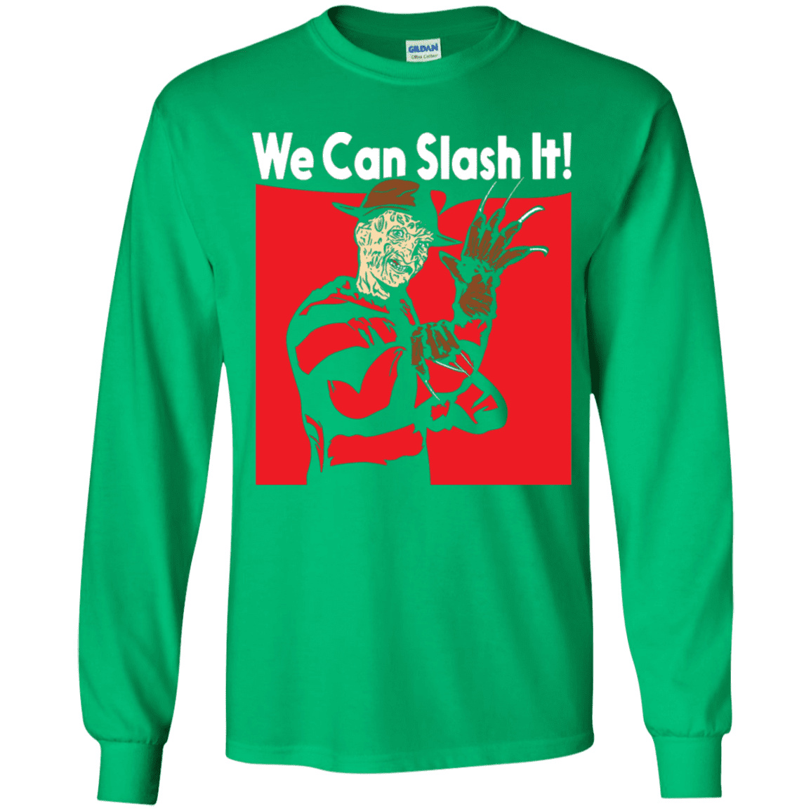 T-Shirts Irish Green / YS We Can Slash It! Youth Long Sleeve T-Shirt