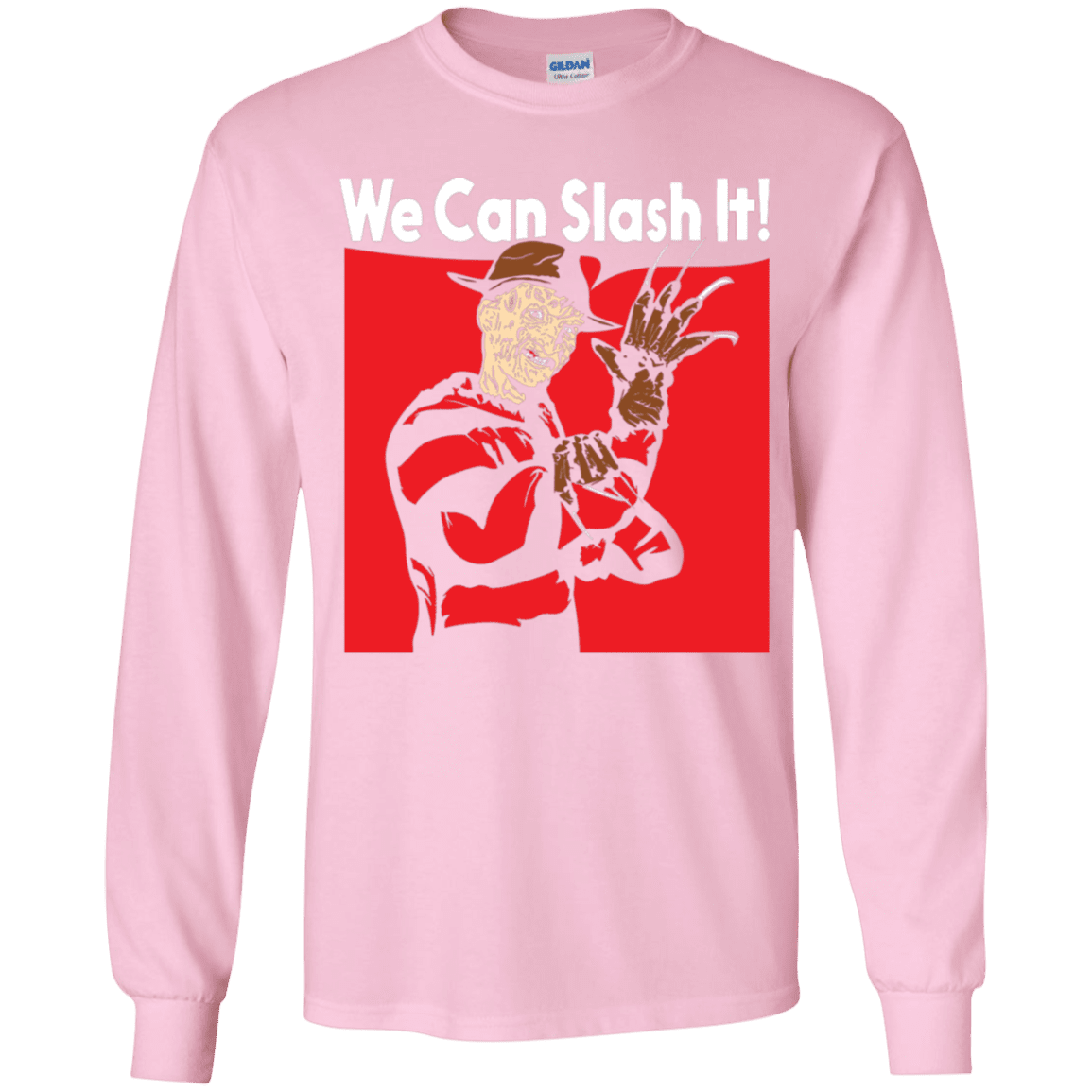 T-Shirts Light Pink / YS We Can Slash It! Youth Long Sleeve T-Shirt