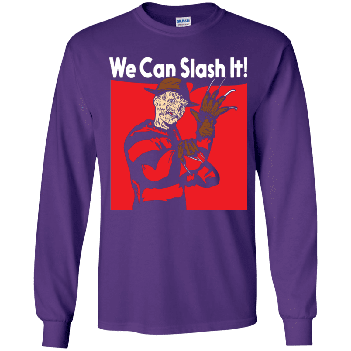 T-Shirts Purple / YS We Can Slash It! Youth Long Sleeve T-Shirt