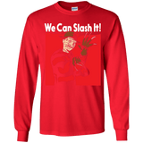 T-Shirts Red / YS We Can Slash It! Youth Long Sleeve T-Shirt