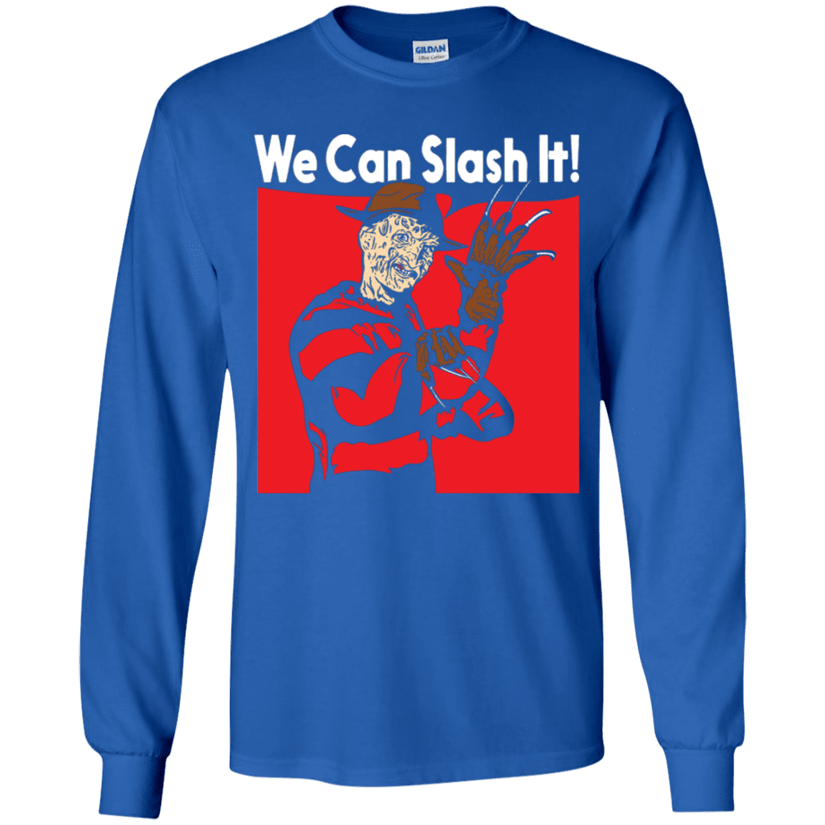 T-Shirts Royal / YS We Can Slash It! Youth Long Sleeve T-Shirt