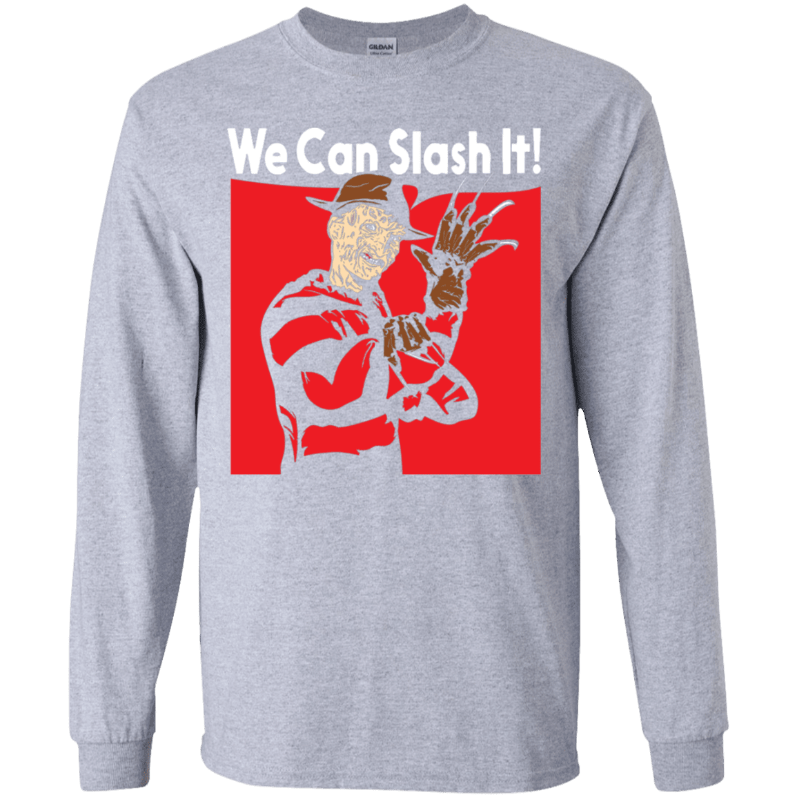 T-Shirts Sport Grey / YS We Can Slash It! Youth Long Sleeve T-Shirt
