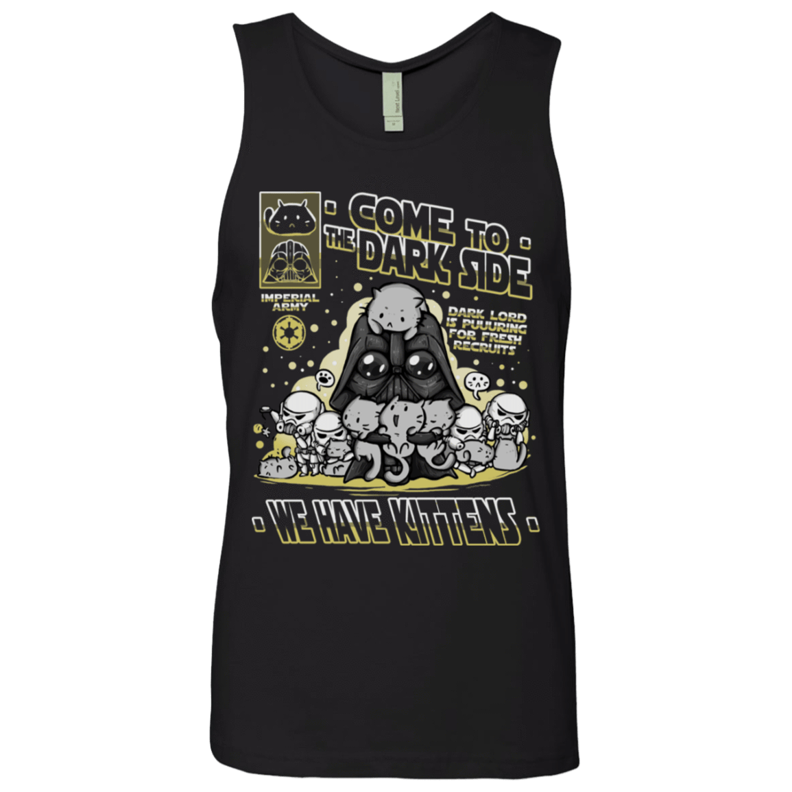 T-Shirts Black / S we have kittens Men's Premium Tank Top