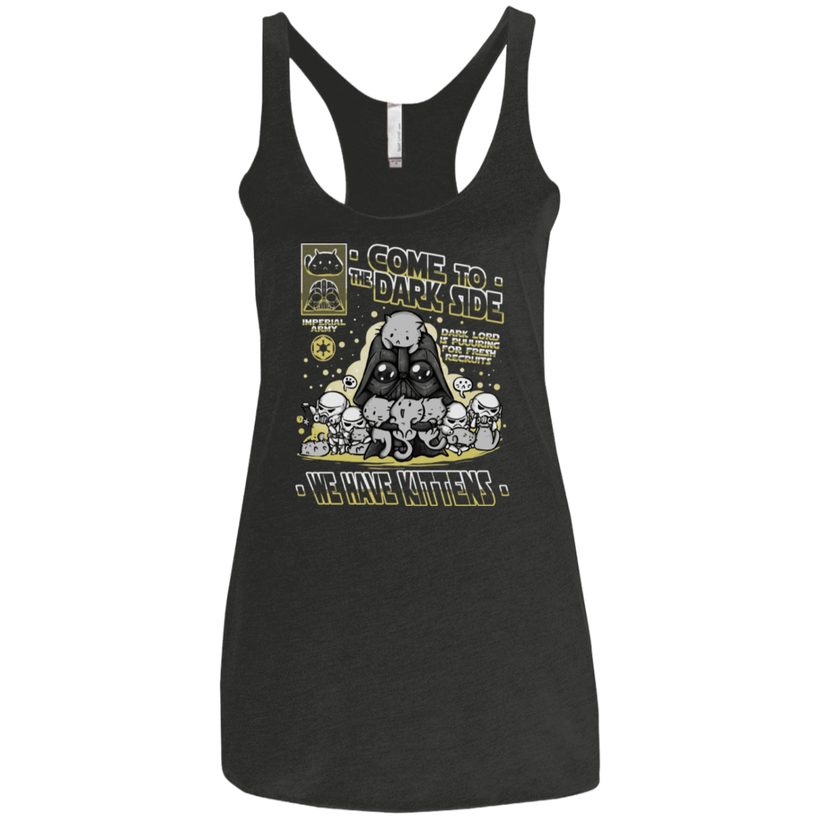 T-Shirts Vintage Black / X-Small we have kittens Women's Triblend Racerback Tank
