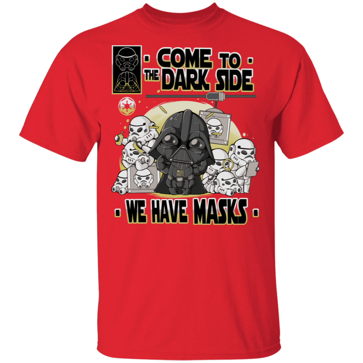 T-Shirts Red / S We Have Masks T-Shirt