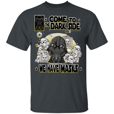 T-Shirts Dark Heather / YXS We Have Masks Youth T-Shirt