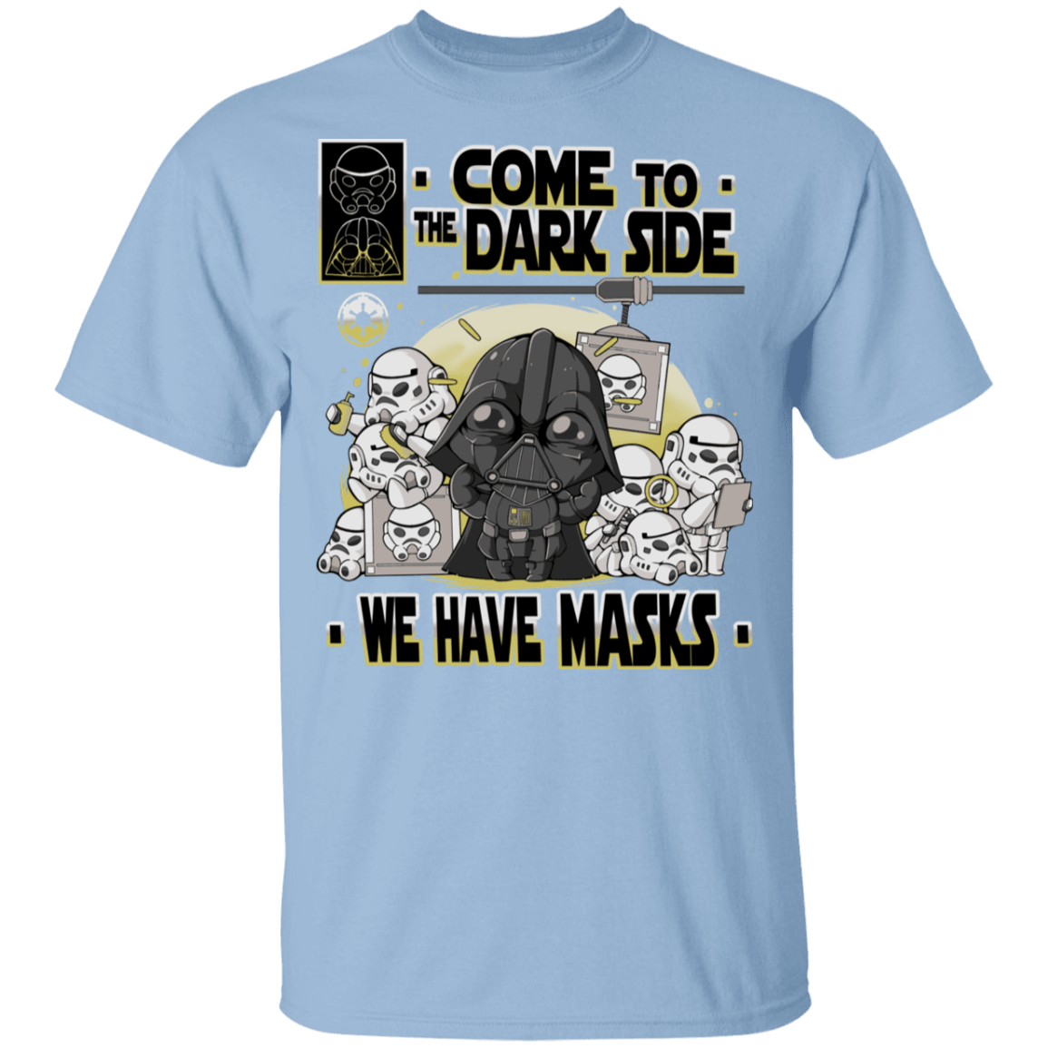 T-Shirts Light Blue / YXS We Have Masks Youth T-Shirt