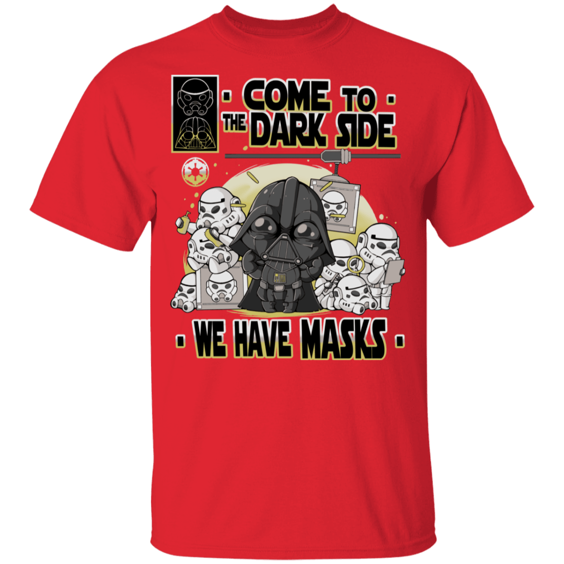 T-Shirts Red / YXS We Have Masks Youth T-Shirt