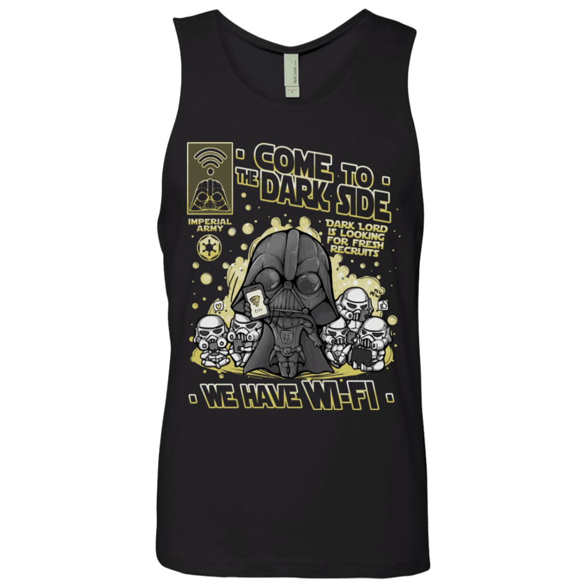 T-Shirts Black / S We Have WiFi Men's Premium Tank Top