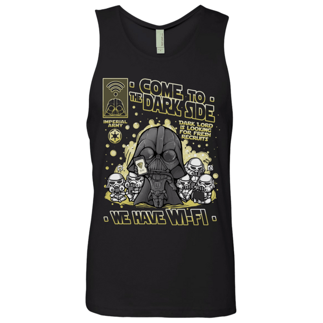 T-Shirts Black / S We Have WiFi Men's Premium Tank Top