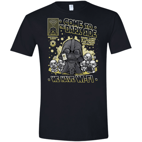 T-Shirts Black / X-Small We Have WiFi Men's Semi-Fitted Softstyle