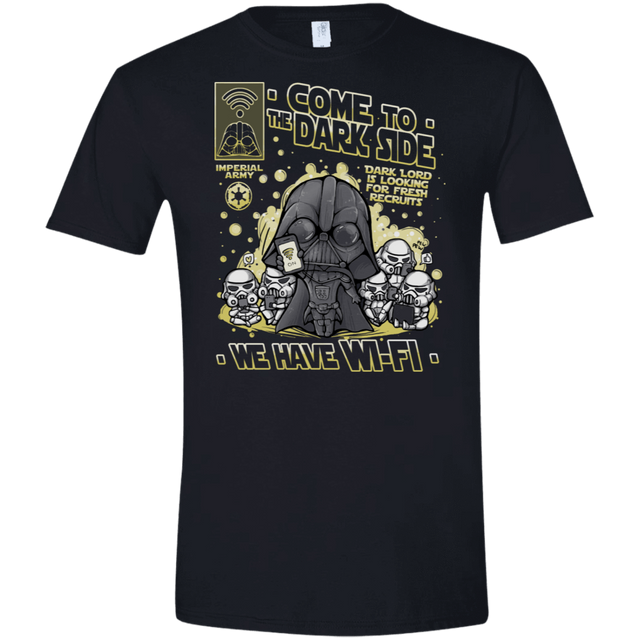 T-Shirts Black / X-Small We Have WiFi Men's Semi-Fitted Softstyle