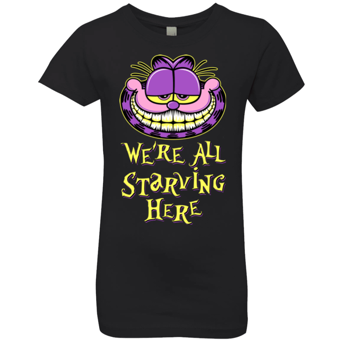 T-Shirts Black / YXS We're all starving Girls Premium T-Shirt