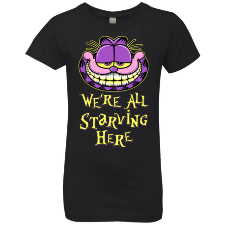 T-Shirts Black / YXS We're all starving Girls Premium T-Shirt