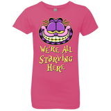 T-Shirts Hot Pink / YXS We're all starving Girls Premium T-Shirt