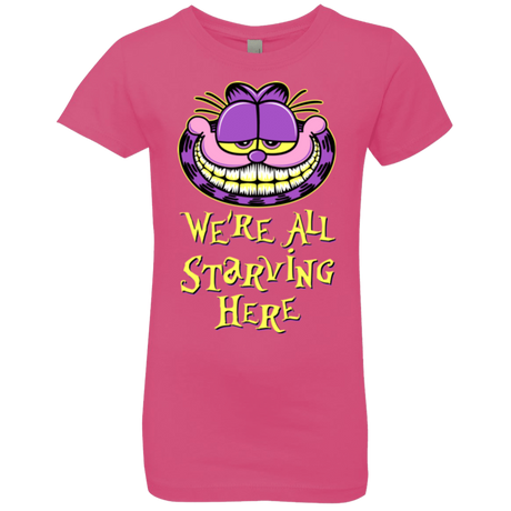 T-Shirts Hot Pink / YXS We're all starving Girls Premium T-Shirt