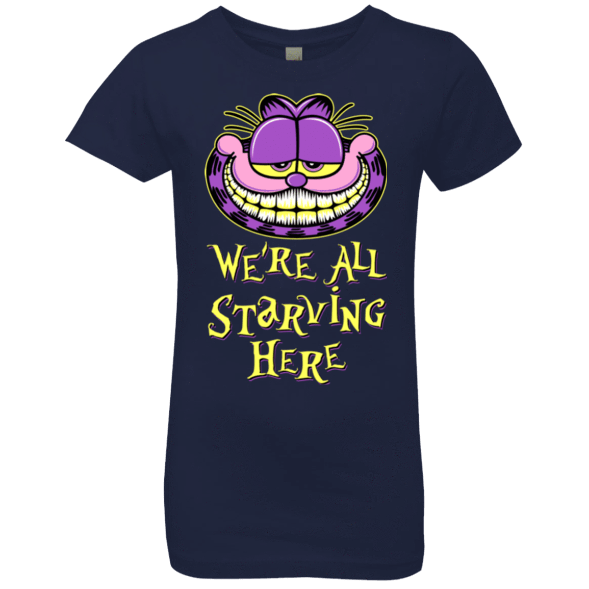 T-Shirts Midnight Navy / YXS We're all starving Girls Premium T-Shirt