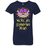 T-Shirts Midnight Navy / YXS We're all starving Girls Premium T-Shirt