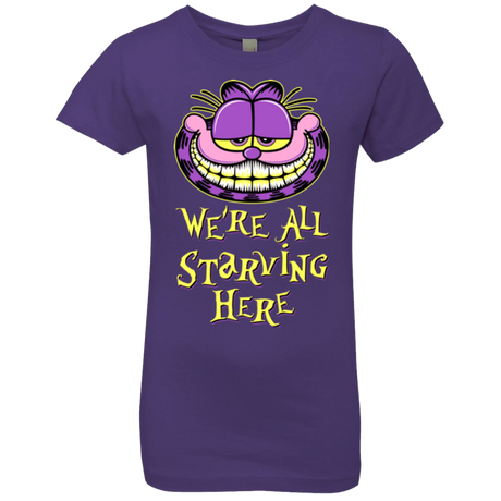 T-Shirts Purple Rush / YXS We're all starving Girls Premium T-Shirt