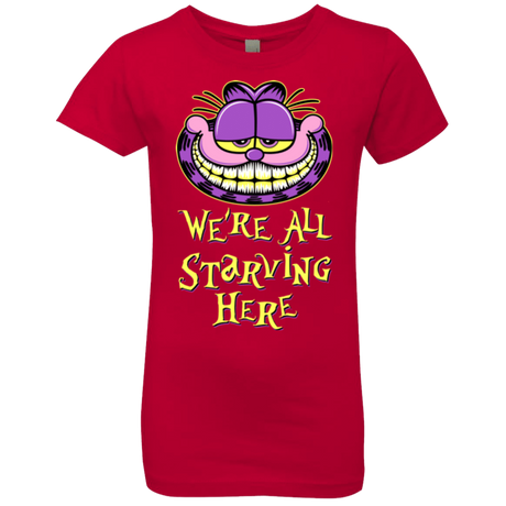 T-Shirts Red / YXS We're all starving Girls Premium T-Shirt