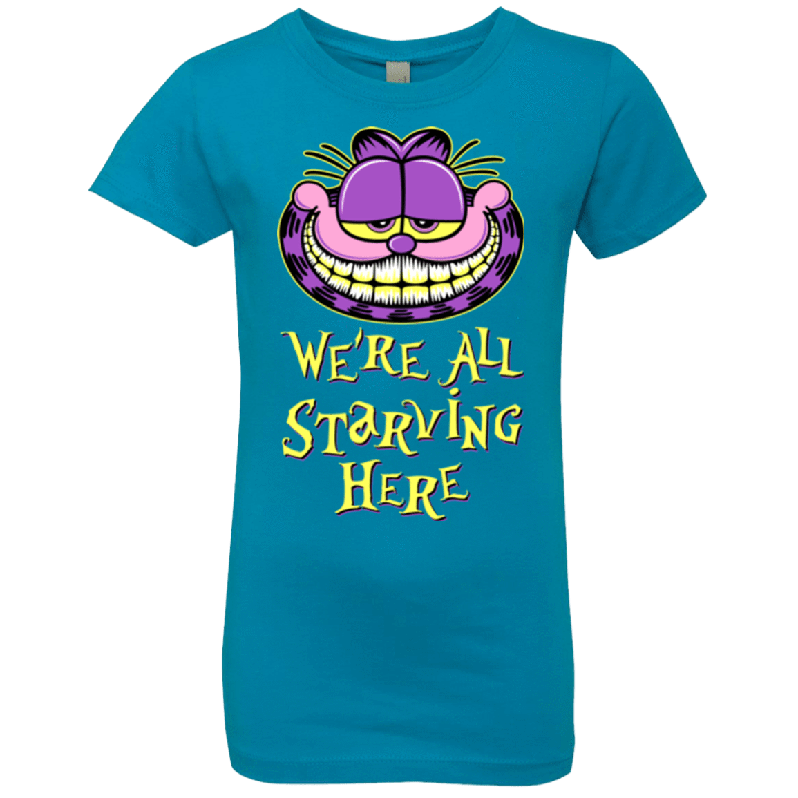 T-Shirts Turquoise / YXS We're all starving Girls Premium T-Shirt