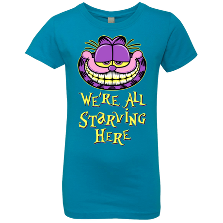 T-Shirts Turquoise / YXS We're all starving Girls Premium T-Shirt